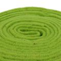 Floristik24 Ruban de feutrine 7,5cm x 5m vert