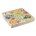 Floristik24 Serviettes printemps papillon fleurs 33x33cm 20pcs