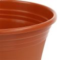 Floristik24 Pot « Irys » plastique terre cuite Ø19cm H16cm, 1pce