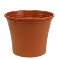 Floristik24 Pot « Irys » plastique terre cuite Ø33cm H27,5cm, 1pce