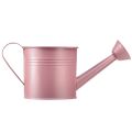 Floristik24 Arrosoir décoratif jardinière en métal rose Ø13,5cm H12,5cm