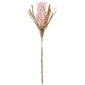 Floristik24 Fleur artificielle exotique rose grande fleur d&#39;ananas 74cm