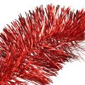 Floristik24 Guirlande de guirlandes rouges festives 270 cm - Brillante et vibrante, parfaite pour les décorations de Noël et de vacances
