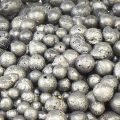 Floristik24 Perles décoratives métalliques granulés décoratifs anthracite ronds 4-8mm 1l